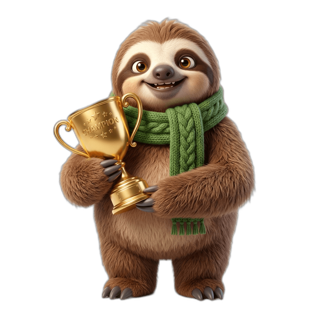 น้องสะแตงถือถ้วยรางวัล